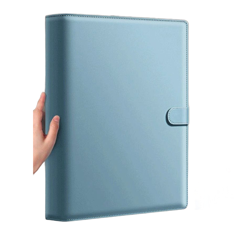 เอกสารทั้งครอบครัวเก็บได้ด้วย1เล่ม สมุดเก็บเอกสารมีกระดุมแม่เหล็ก