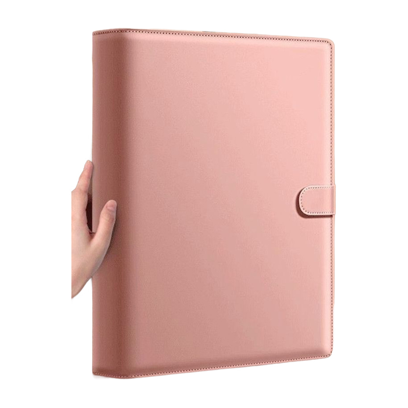 เอกสารทั้งครอบครัวเก็บได้ด้วย1เล่ม สมุดเก็บเอกสารมีกระดุมแม่เหล็ก