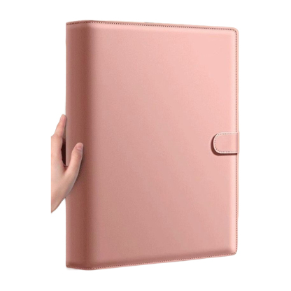 เอกสารทั้งครอบครัวเก็บได้ด้วย1เล่ม สมุดเก็บเอกสารมีกระดุมแม่เหล็ก