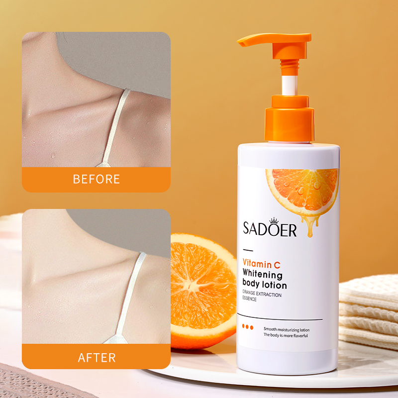 【SADOER】Orange Whitening Body Lotion
