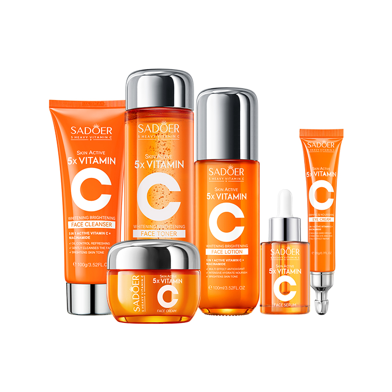 【SADOER】5X Vitamin C Brightening Skincare Gift Set