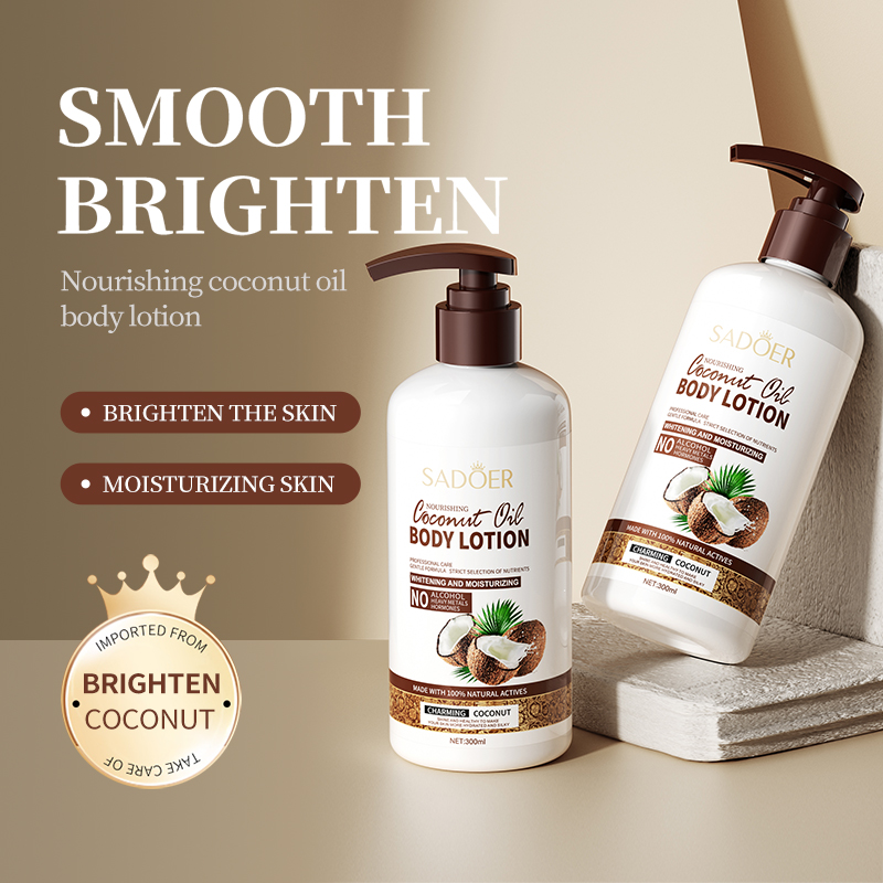 【SADOER】Moisturizing Coconut Body Lotion
