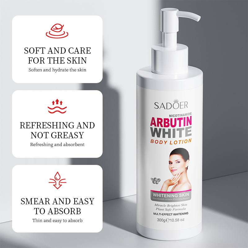 【SADOER】Niacinamide & Alpha-Arbutin Brightening Body Lotion