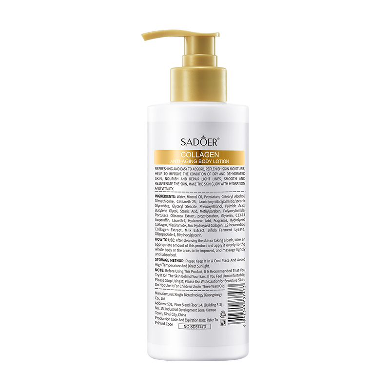【SADOER】Collagen Anti-Aging Body Lotion