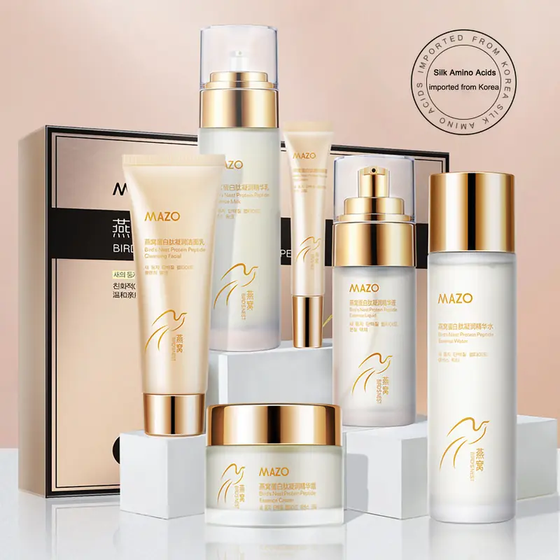 【MAZO】Bird’s Nest Peptide Hydrating Skincare 6-Piece Set