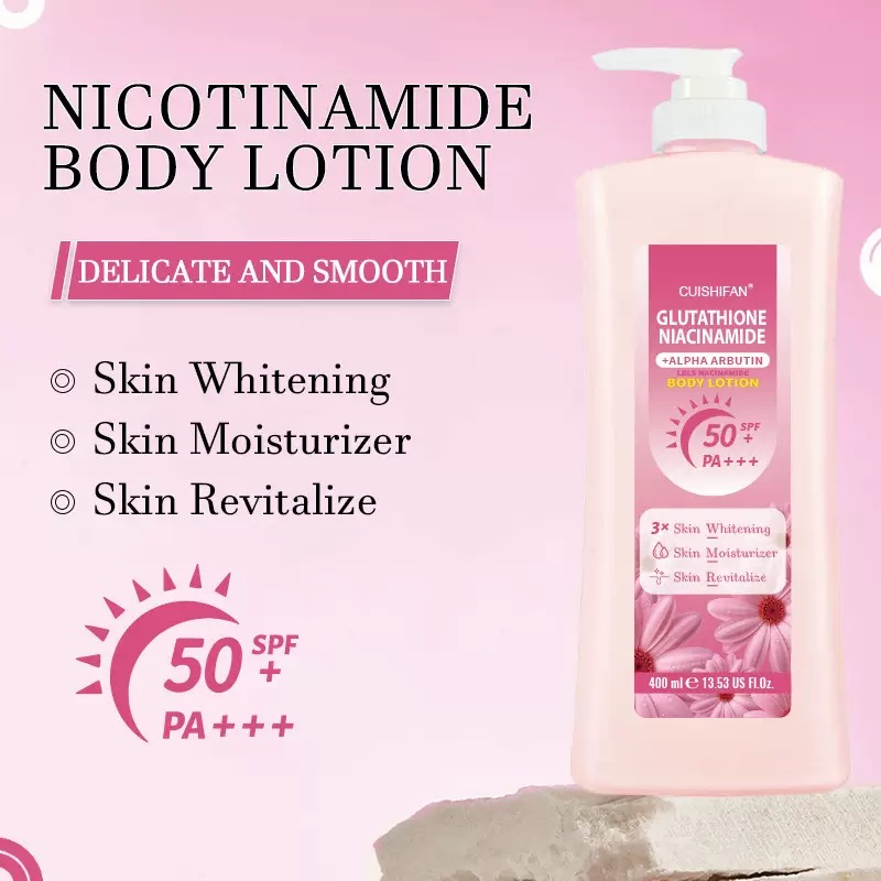 【CUISHIFAN】Glutathione & Niacinamide Body Lotion