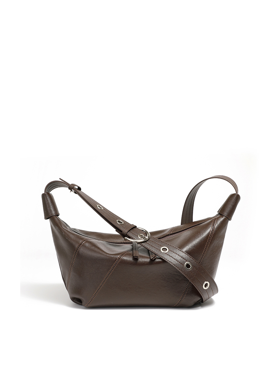 Retro Soft Leather Large Capacity Crossbody Bag