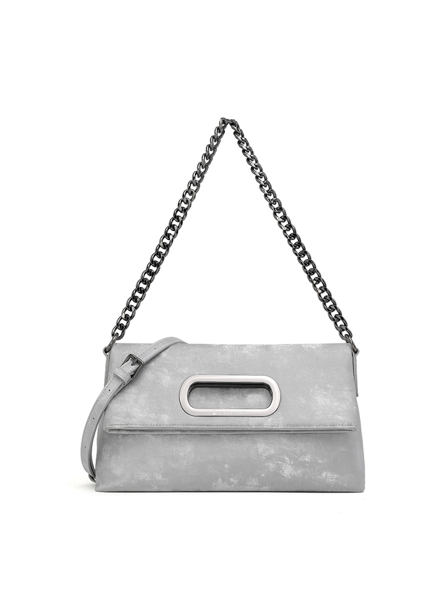 Niche-designed chain-strap bag, stylish commuter shoulder bag