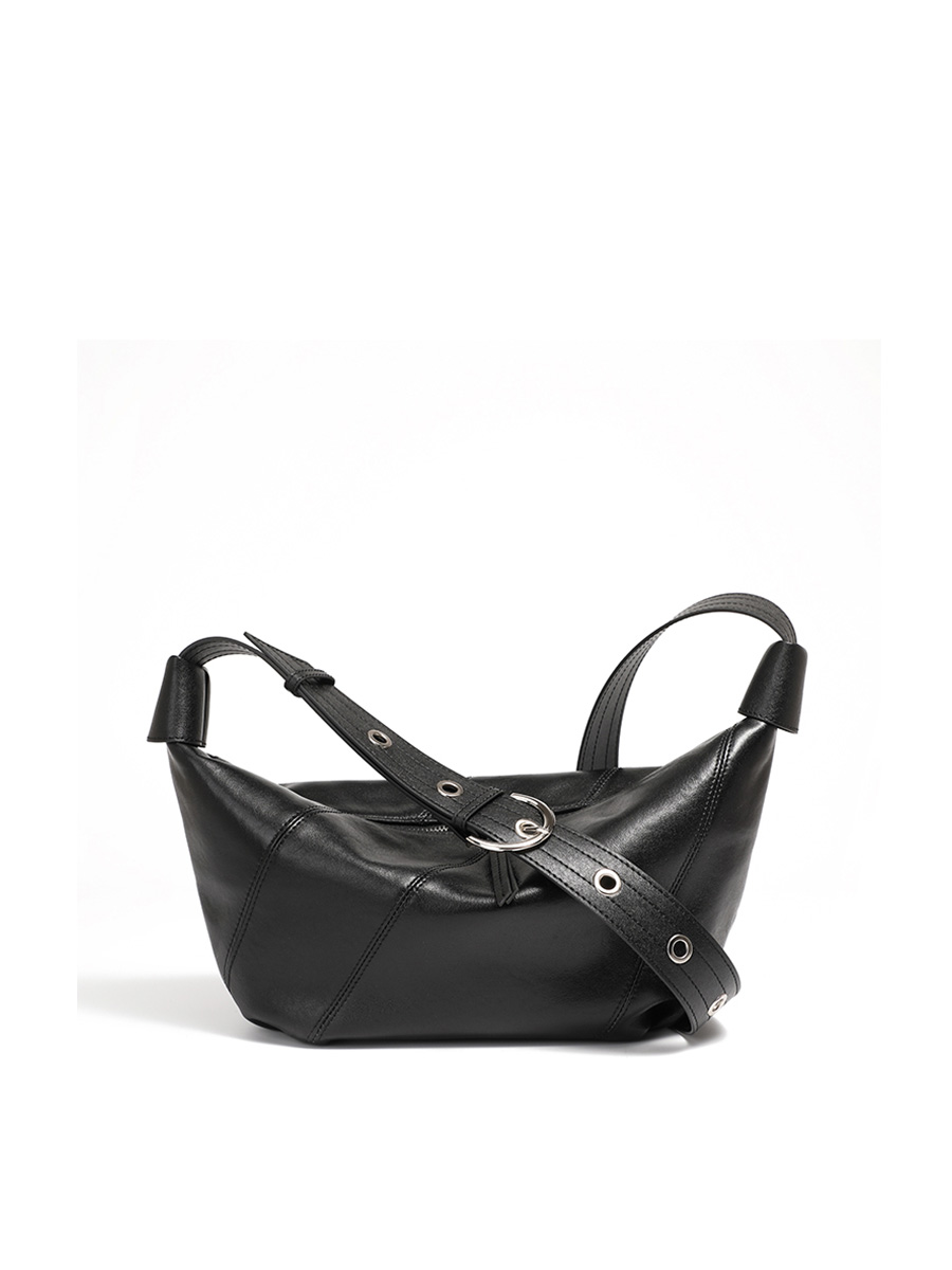 Retro Soft Leather Large Capacity Crossbody Bag