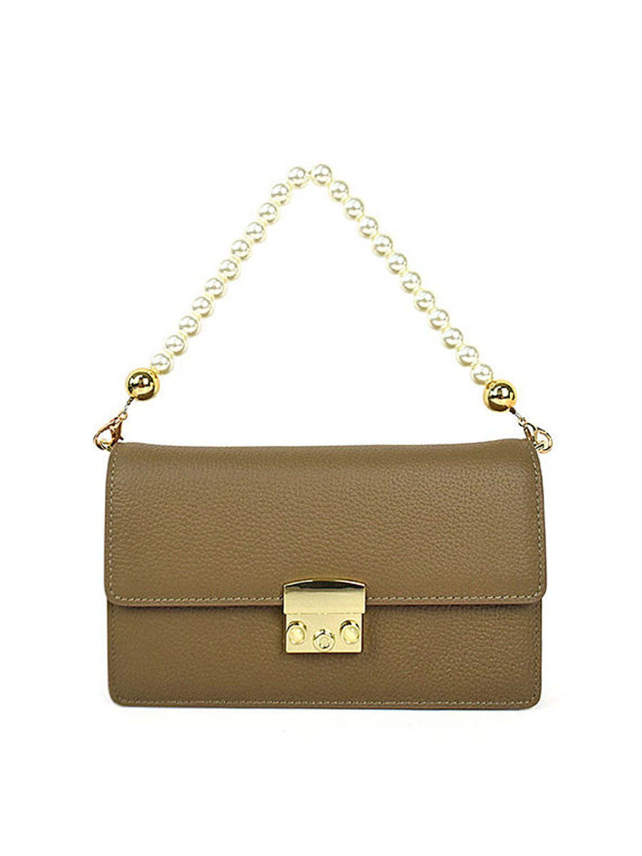 Lychee Pattern Women's Chain Handbag