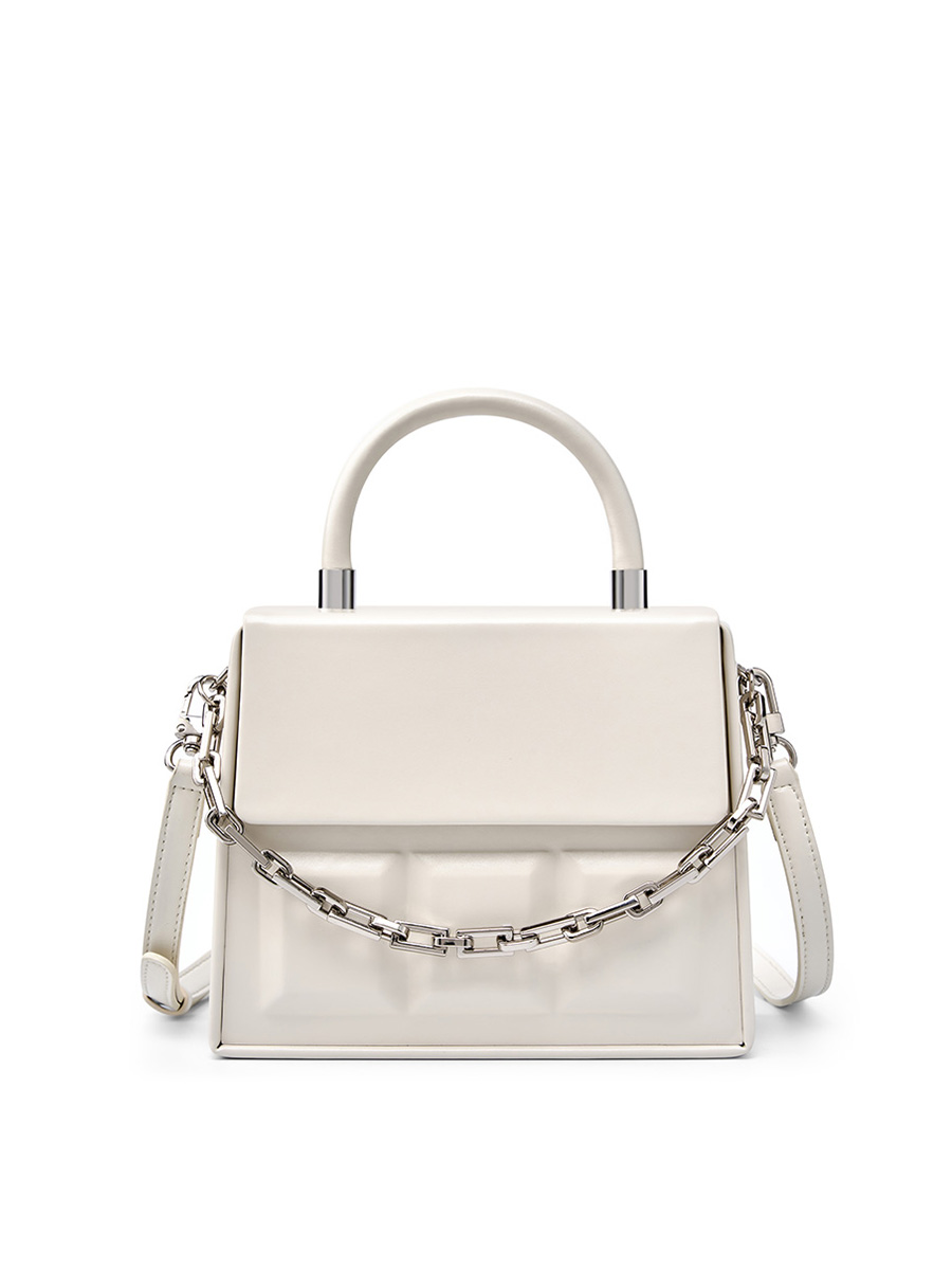 Chocolate chain square bag