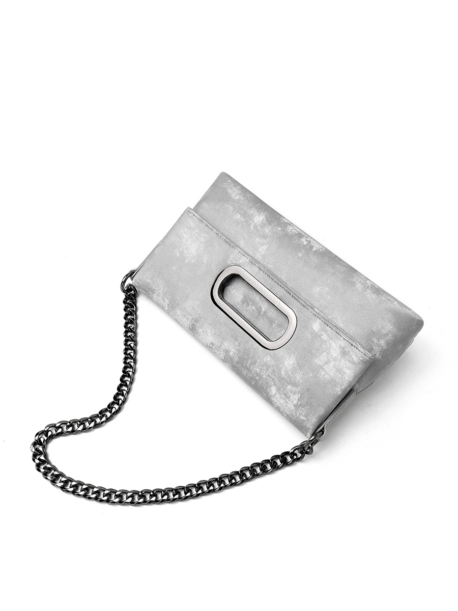 Niche-designed chain-strap bag, stylish commuter shoulder bag