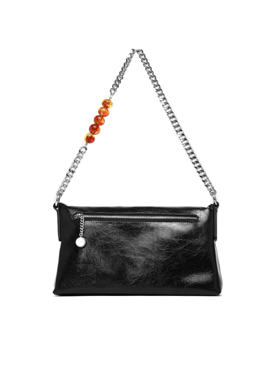 Stylish Silver Chain Shoulder Bag