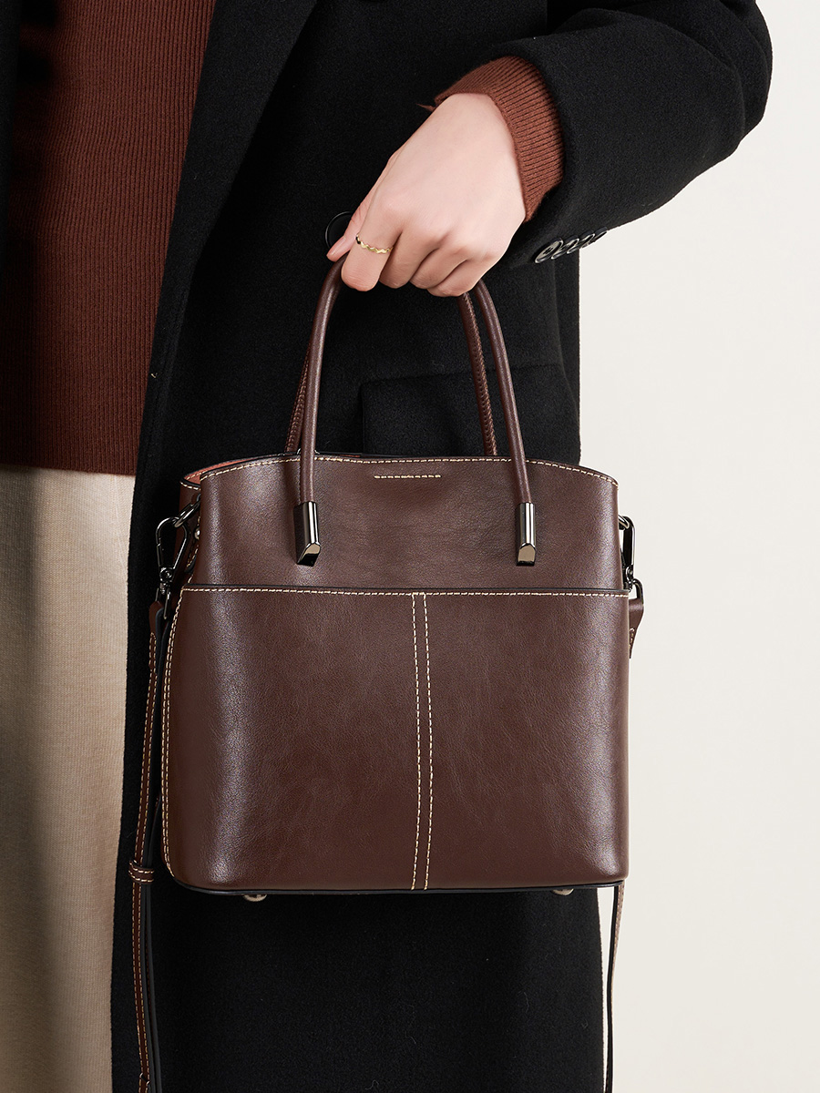 Vintage Travel Bucket Bag