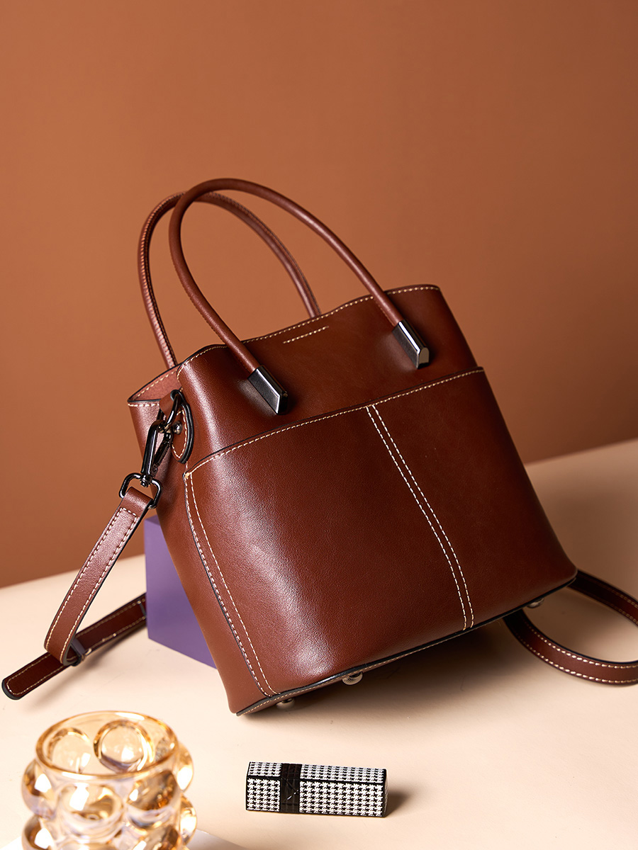 Vintage Travel Bucket Bag