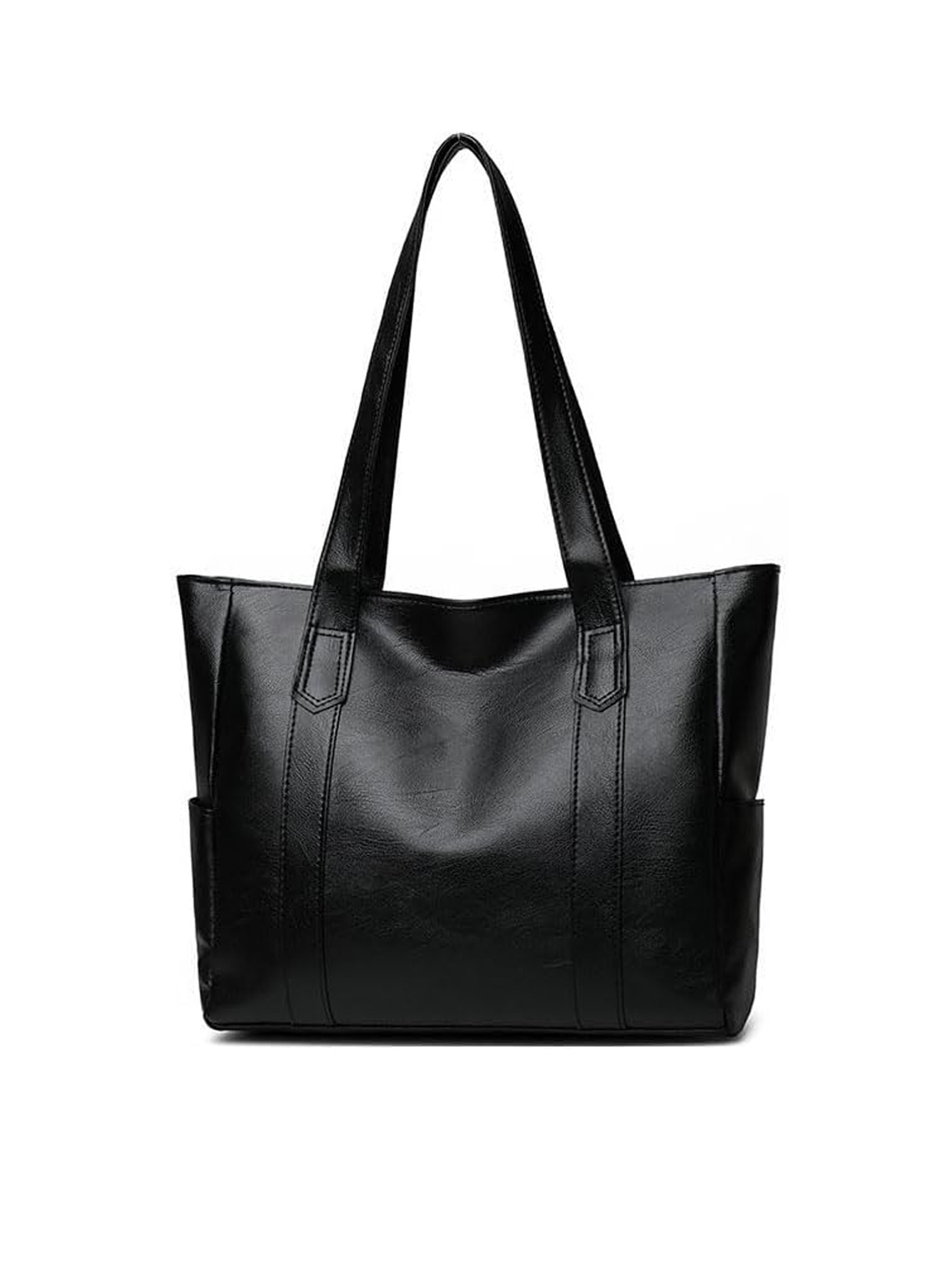 Large Capacity Work Tote Bag for Women PU Leather