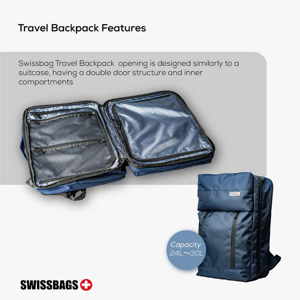 SWISSBAGS | Travel Backpack | A multi-functional backpack that offers the freedom to carry whatever you need