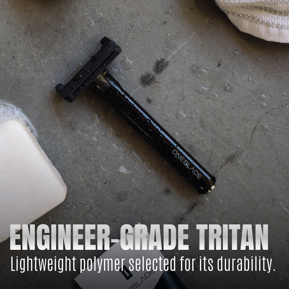 OneBlade Core Safety Razor - Single Blade Manual Facial Beard Hair Shaver Man Women Grooming