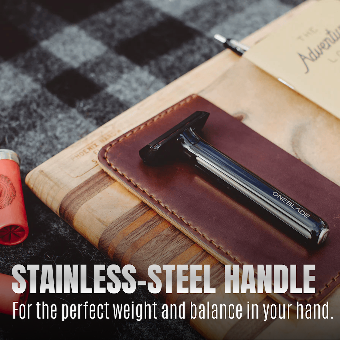 OneBlade Core Safety Razor - Single Blade Manual Facial Beard Hair Shaver Man Women Grooming