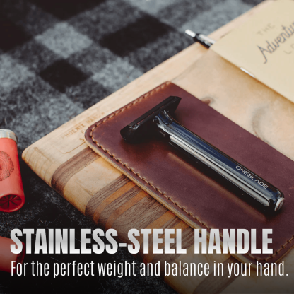 OneBlade Core Safety Razor - Single Blade Manual Facial Beard Hair Shaver Man Women Grooming