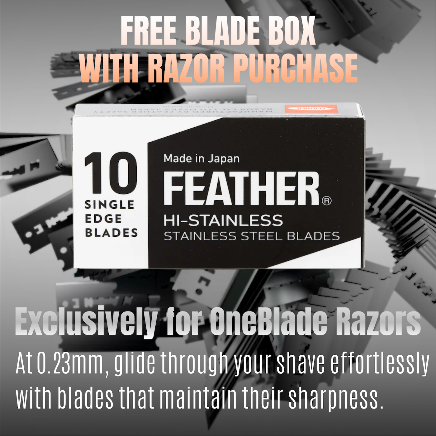 OneBlade Core Safety Razor - Single Blade Manual Facial Beard Hair Shaver Man Women Grooming