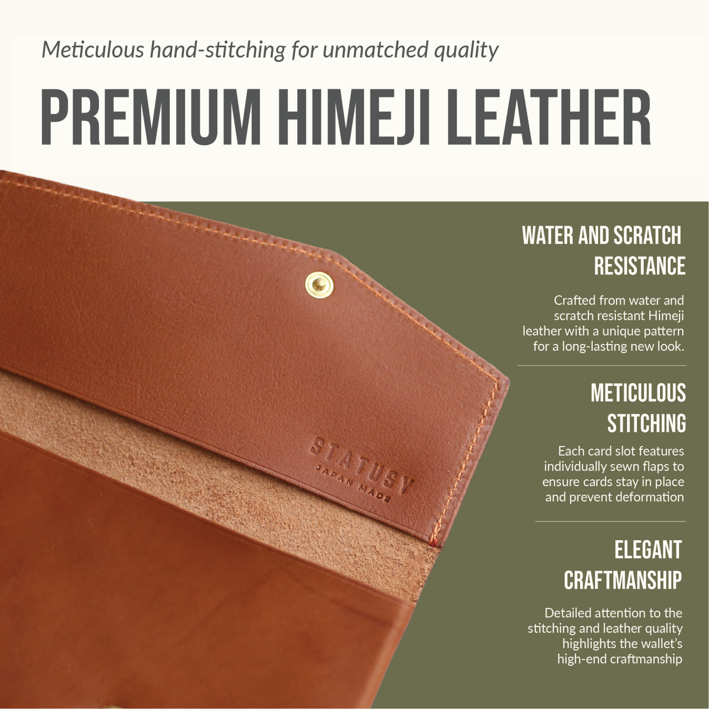 Il Modo: Slim, Compact, Light weight Long Wallet