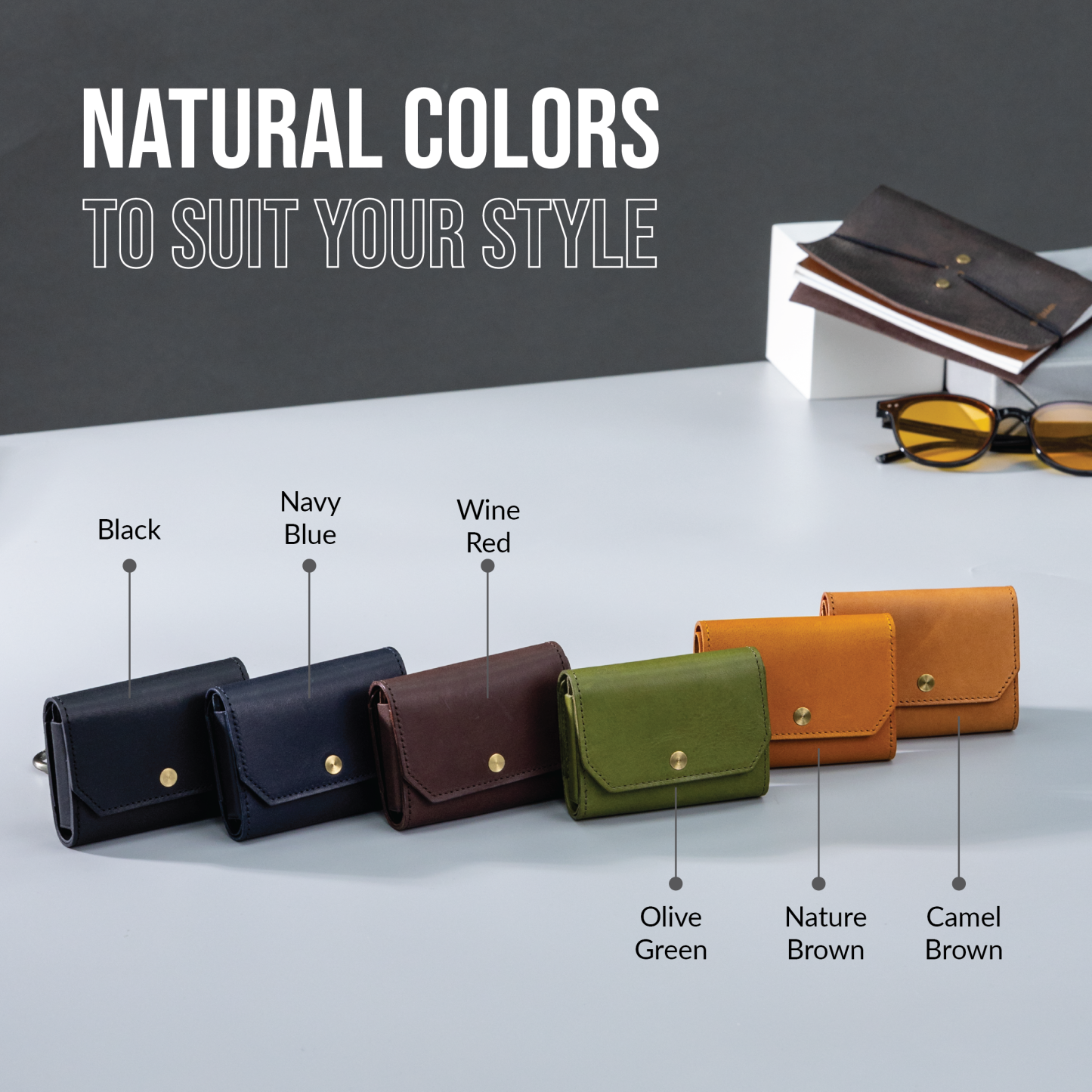 Il Modo Mini: Compact and Practical Tri-Fold Wallet