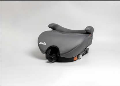 Jovie Adjustable Booster Car Seat for Kids (3–12 Years) | Lightweight 4kg Child Car Seat | ISOFIX Compatible | Grey / Black