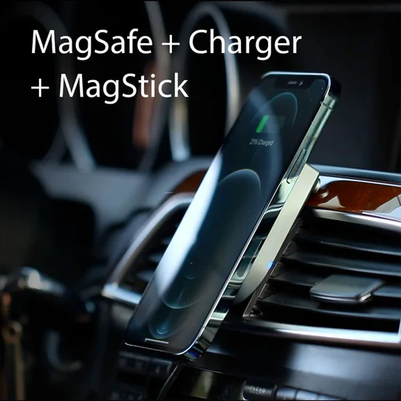 Magbak Wireless Charger | | Ultra-fast Charging + Active Cooling Technology (iPhone 15 & below series)