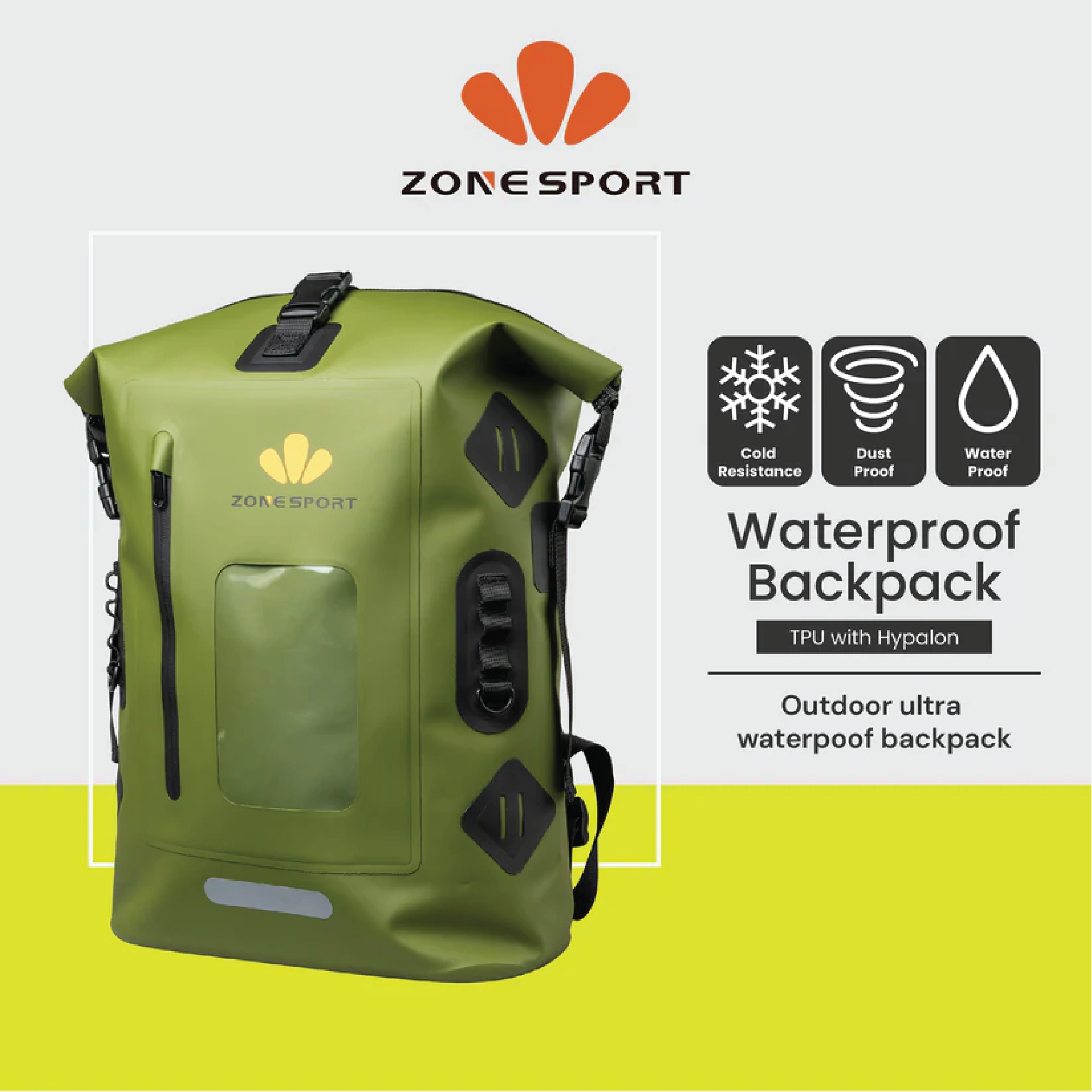Zone Sport | Outdoor Ultra Waterproof Backpack