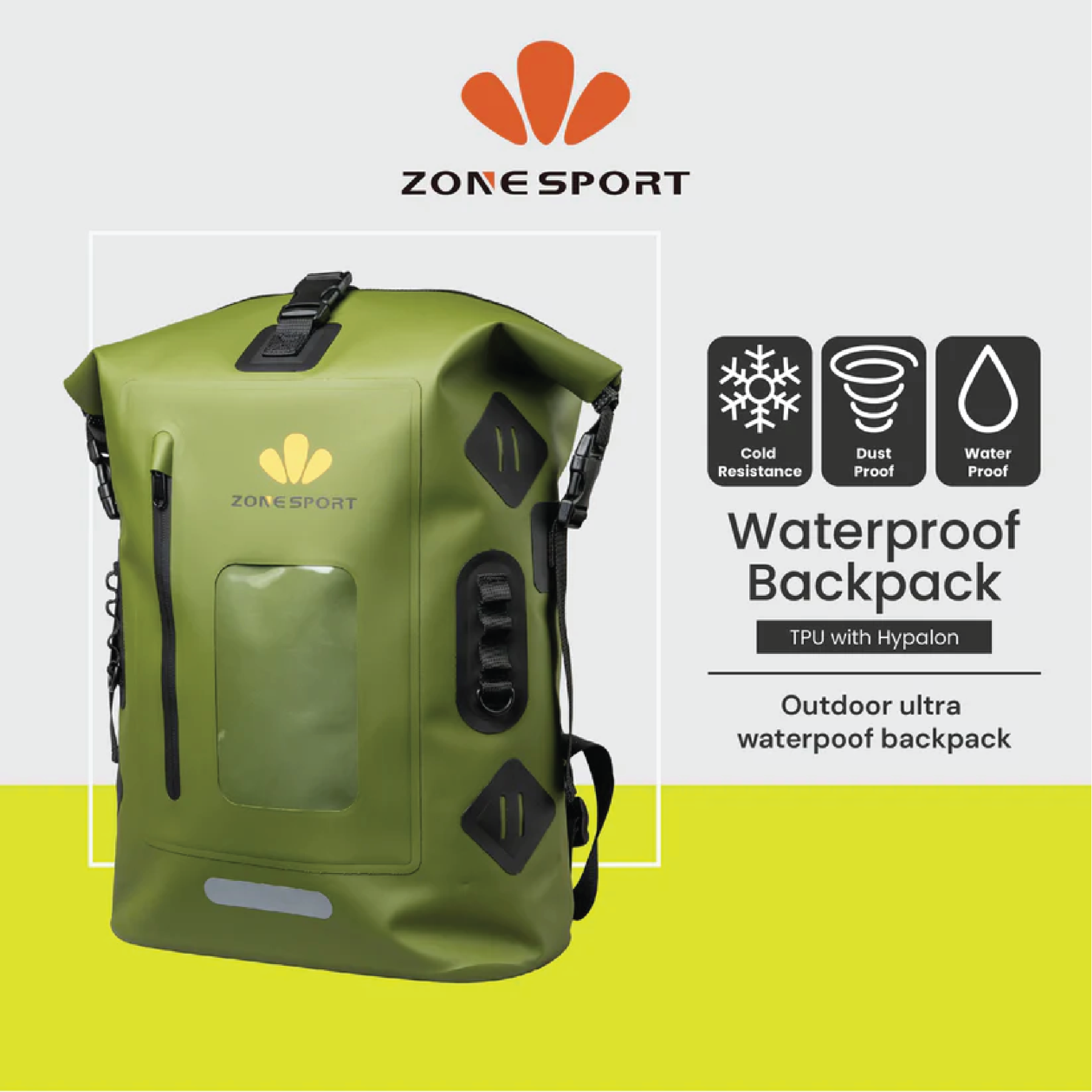 Zone Sport | Outdoor Ultra Waterproof Backpack