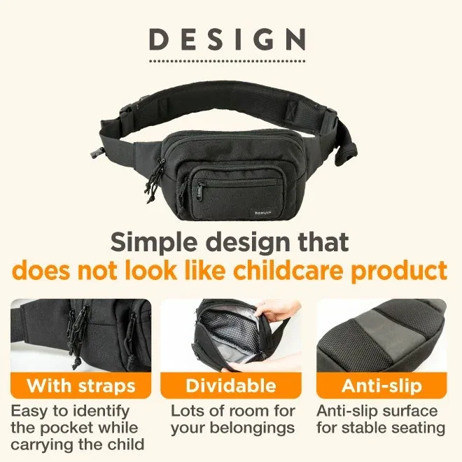 Pomulu | Baby Hip Seat Sling Carrier