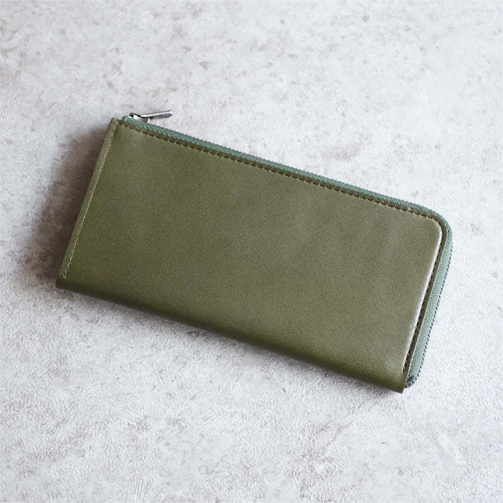 Il Modo Zip : Minimalist L-zip long wallet