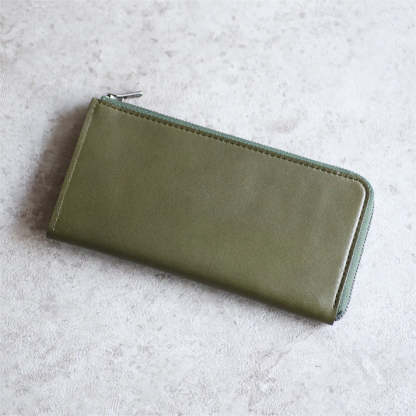 Il Modo Zip : Minimalist L-zip long wallet