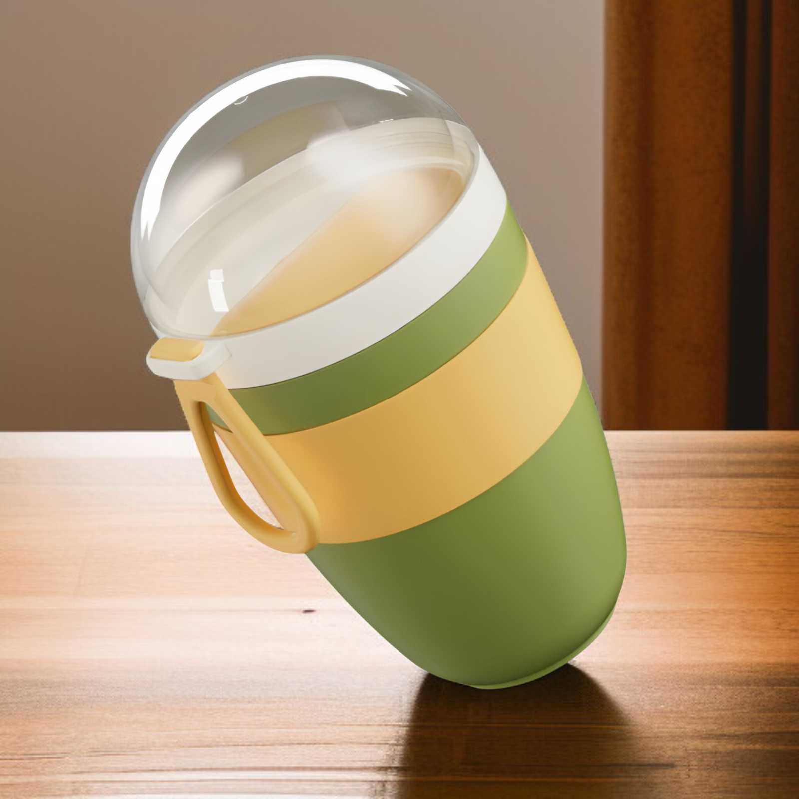 กล่องโยเกิร์ตขนาดกะทัดรัดสำหรับพกพา