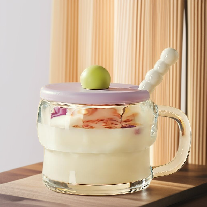 แก้วทนความร้อนเหมาะกับมื้อเช้า