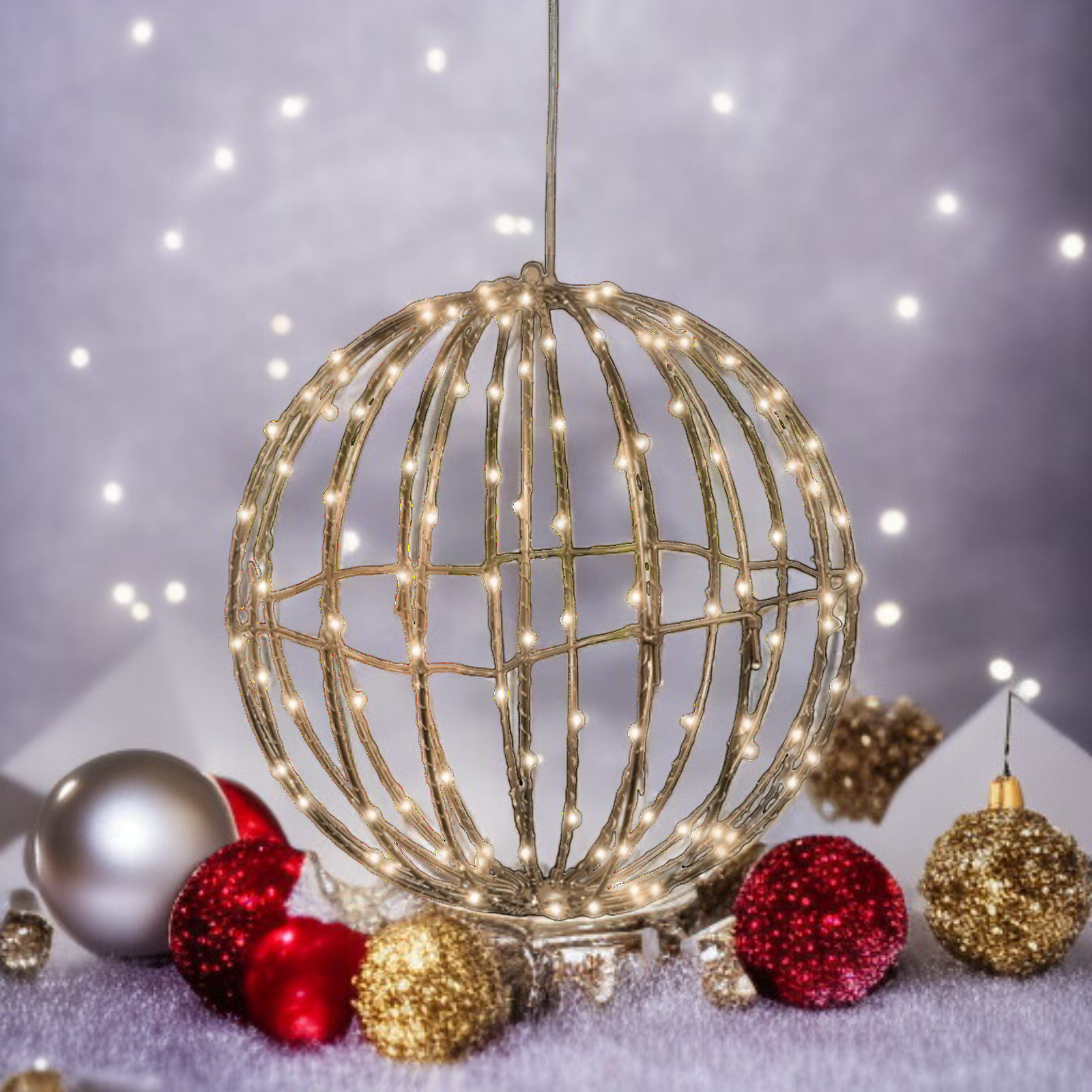 ลูกบอลไฟ LED สำหรับตกแต่งห้องนั่งเล่น