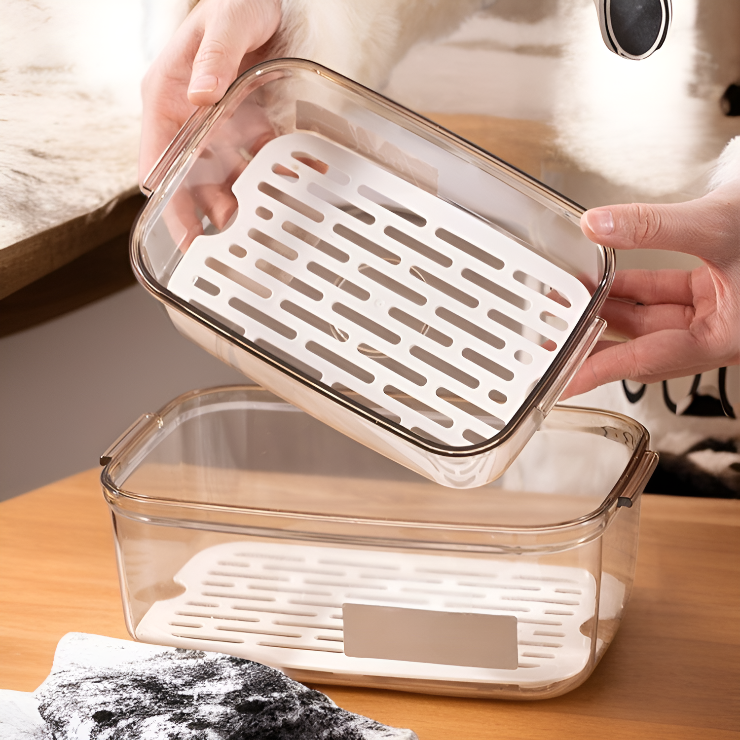 กล่องเก็บอาหารปลอดภัย BPA Free