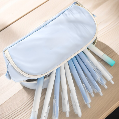 Large capacity minimalist stationery pencil case