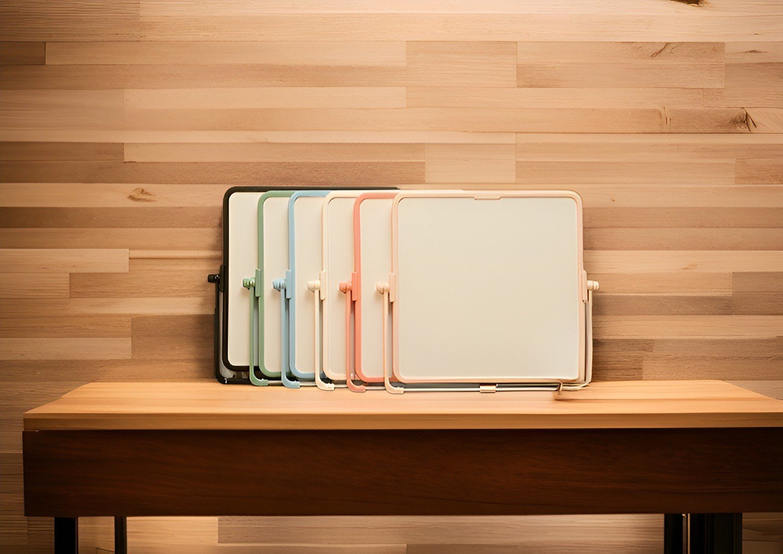 Portable children's drawing board with magnetic eraser