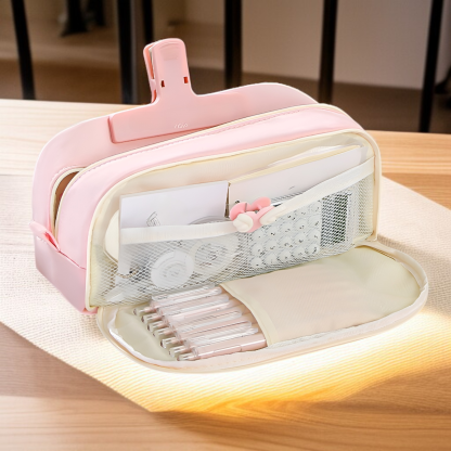 Large capacity minimalist stationery pencil case