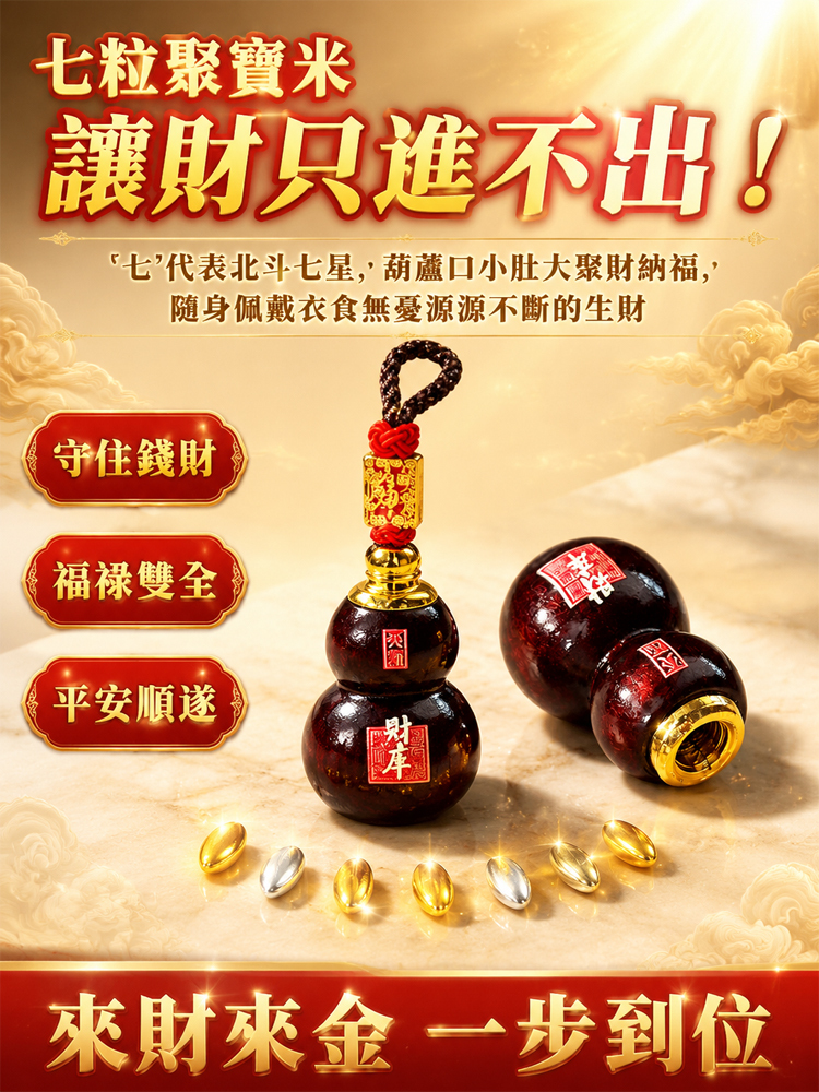 財庫葫蘆五路八方來財掛件