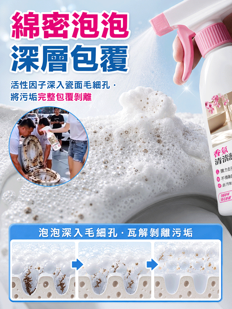 香氛浴室清潔劑