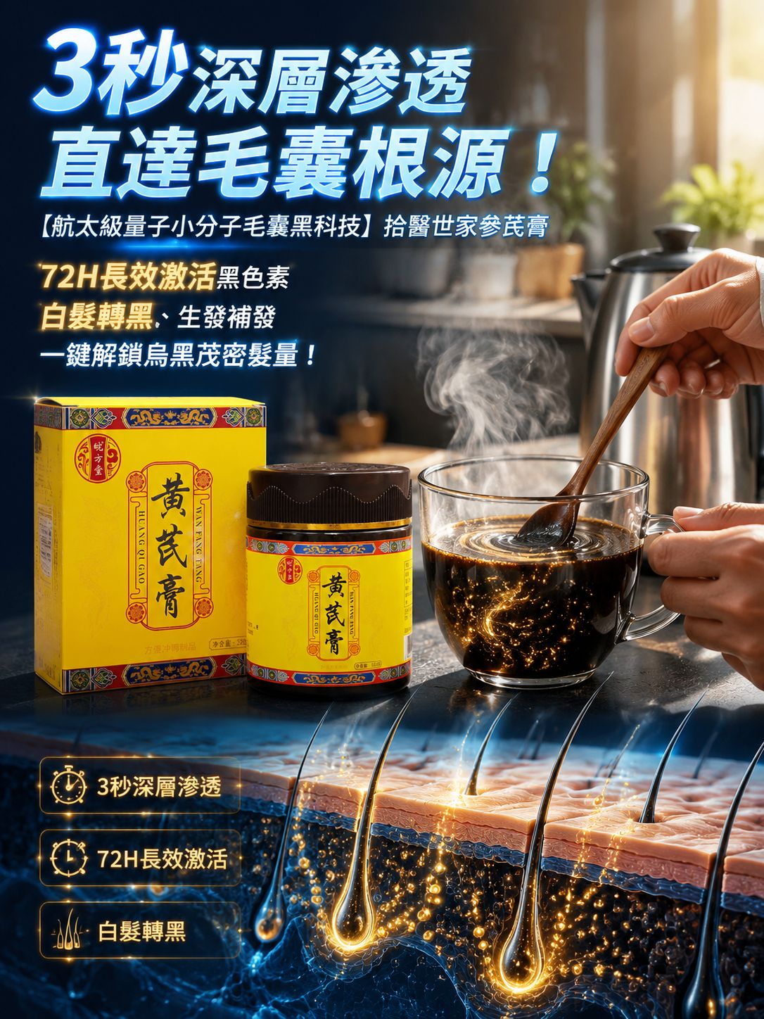 養發黃耆膏