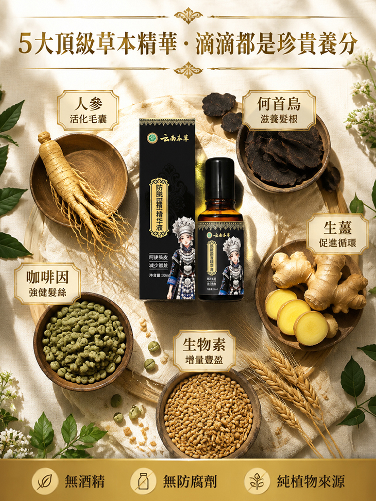 【發量暴增】防脫育發精華液