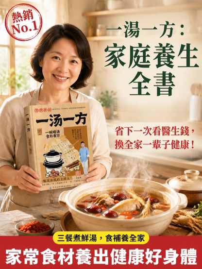 《一湯一方》家庭養生書