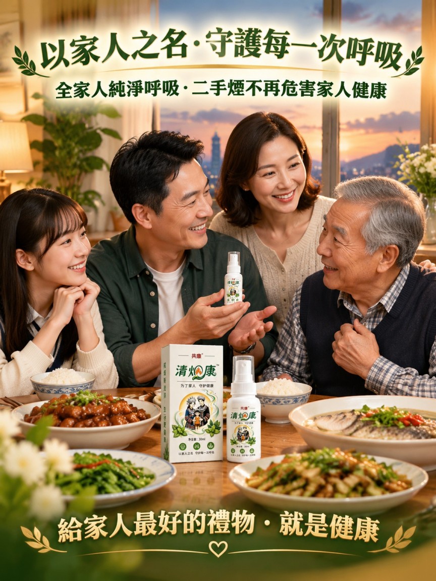 清煙康口腔清肺噴劑