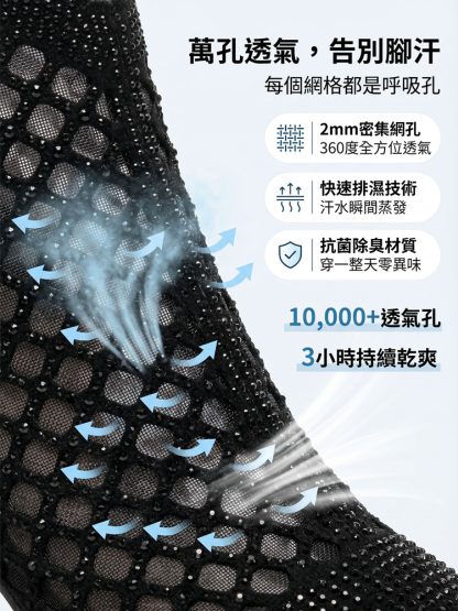 網紗鏤空百搭涼靴