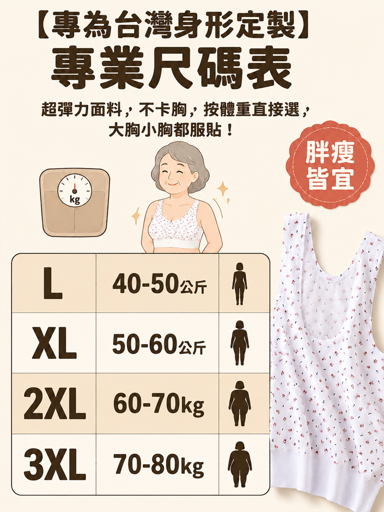 莫代爾舒適內衣背心