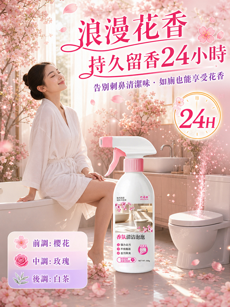 香氛浴室清潔劑